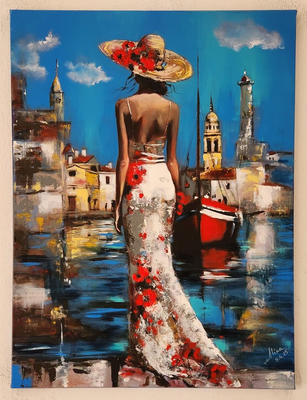 ArteDiAlina.com painting: Time of Poppies